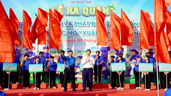 Tuổi trẻ Đồng Tháp ra quân Tháng Thanh niên năm 2026