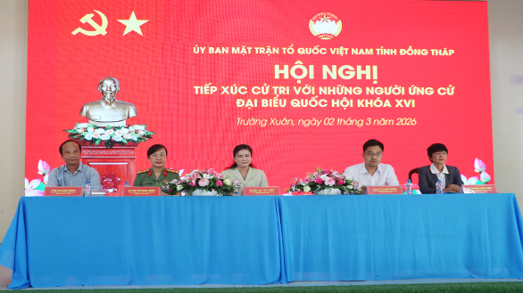 Cử tri xã Trường Xuân gửi gắm nhiều kỳ vọng đến ứng cử viên ĐBQH