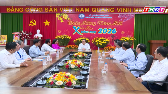 Phó Bí thư Tỉnh ủy Đồng Tháp xông đất tại Bệnh viện Đa khoa Tiền Giang