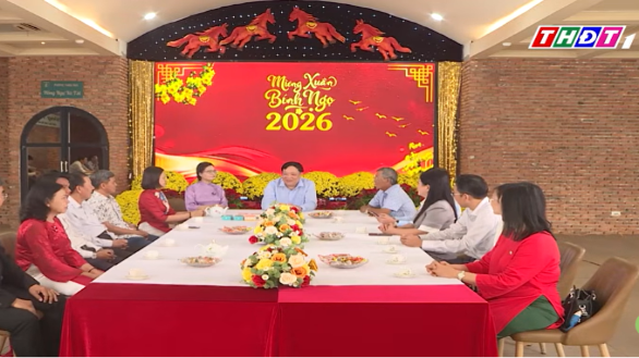 Chủ tịch UBND tỉnh Đồng Tháp xông đất Mùng 3 Tết