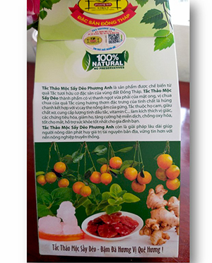 Tắc thảo mộc sấy dẻo