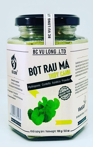 Bột rau má thủy canh