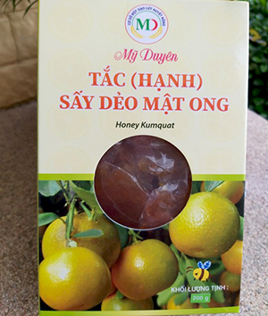 Tắc sấy dẻo mật ong