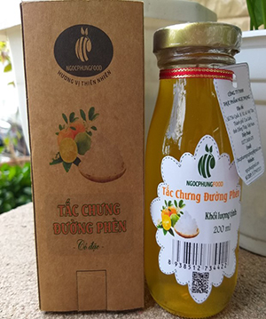 Tắc chưng đường phèn