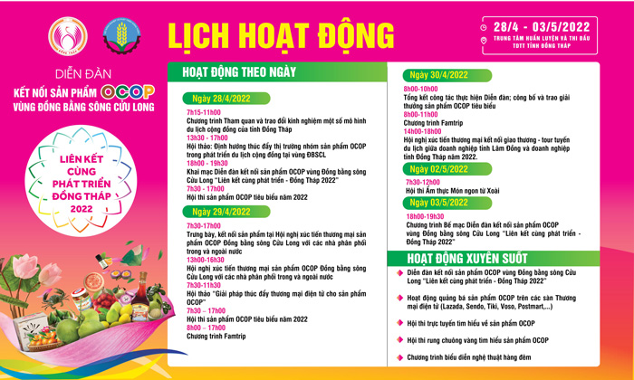 Đồng Tháp rà soát công tác tổ chức Diễn đàn OCOP và Lễ hội Sen