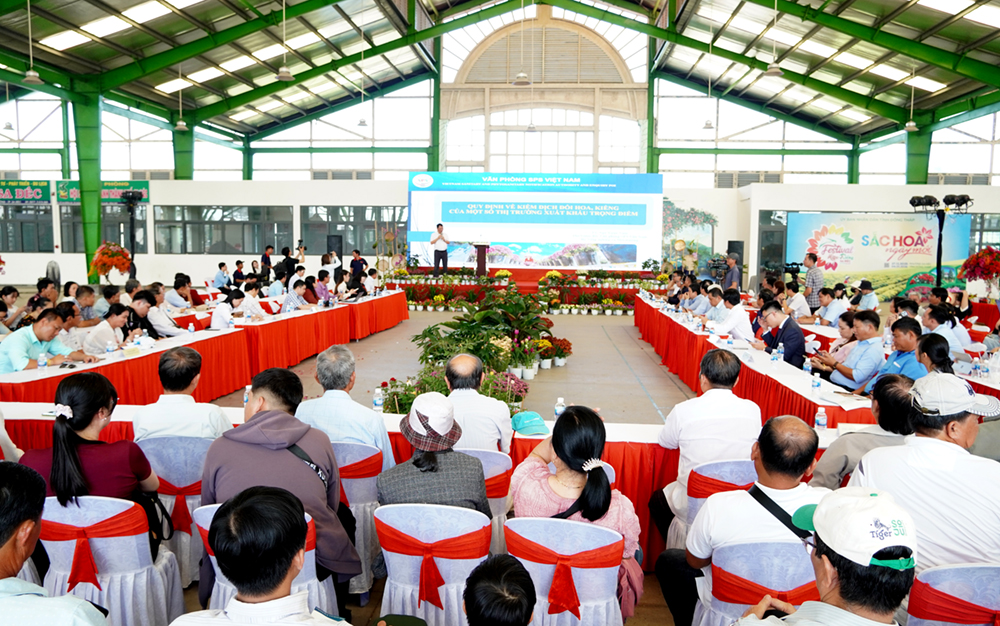 Kết nối giao thương, mở rộng thị trường cho ngành hàng hoa – kiểng