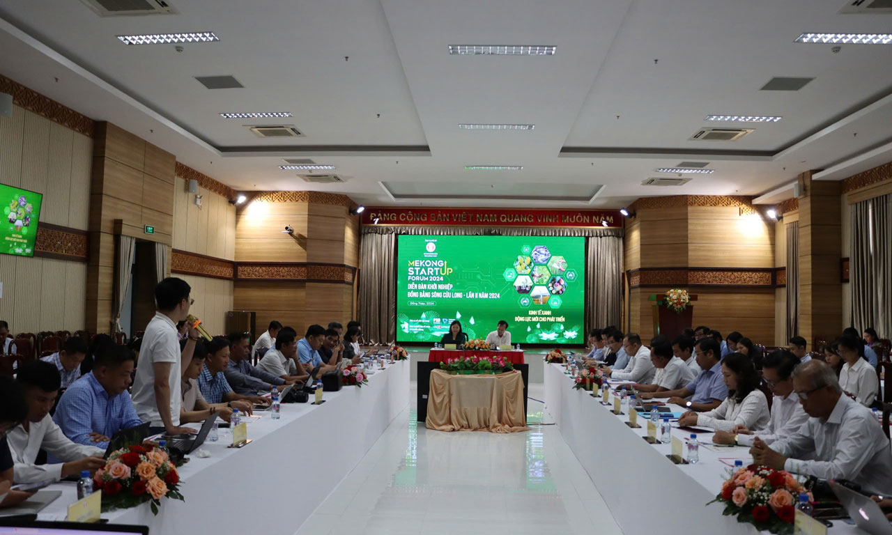 Họp báo công bố Diễn đàn khởi nghiệp Đồng bằng sông Cửu Long